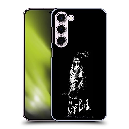 Head Case Designs Licenza Ufficiale Corpse Bride Emily Splatters Arte Chiave Custodia Cover Dura per Parte Posteriore Compatibile con Samsung Galaxy S23+ 5G
