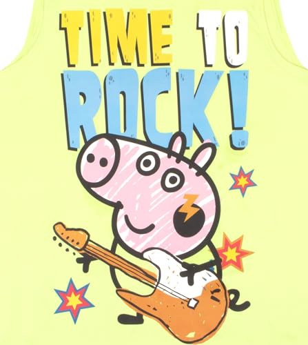 Short et t-shirt Peppa Pig garçon 3 pièces bleu ensemble enfant taille 7