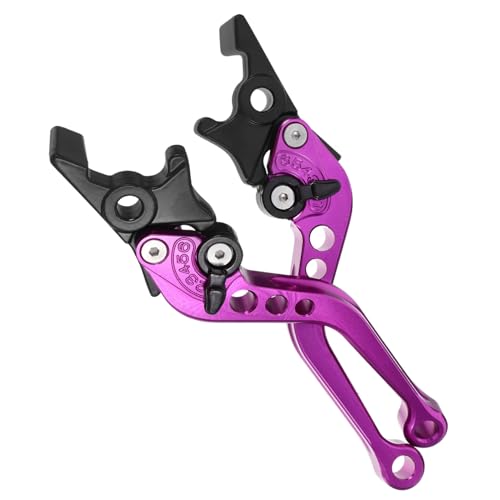 DINHEAROM 2piezas Manija De Freno De Motocicleta Cnc Palanca De Freno De Motocicleta De Repuesto Para Uso Carretera y Ciudad