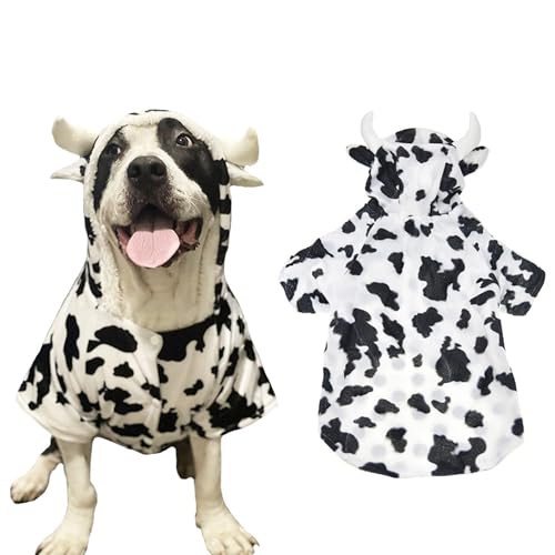 FLAdorepet Cow Dog Costume