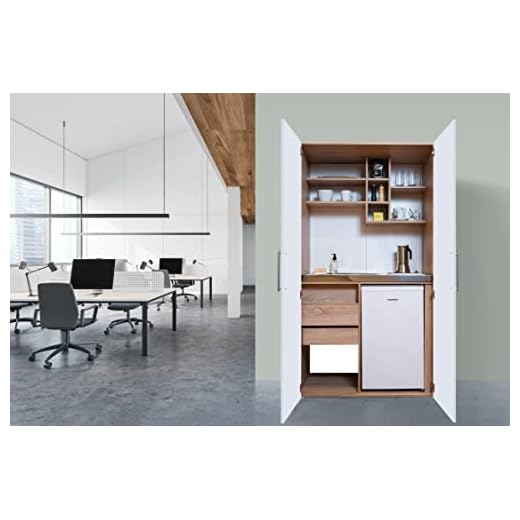 respekta Peter Angolo Cottura, Legno ingegnerizzato, Bianco, 100 cm