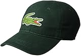 Lacoste Men's Classic Big Croc Gabardine Cap, Sinople, One Size
