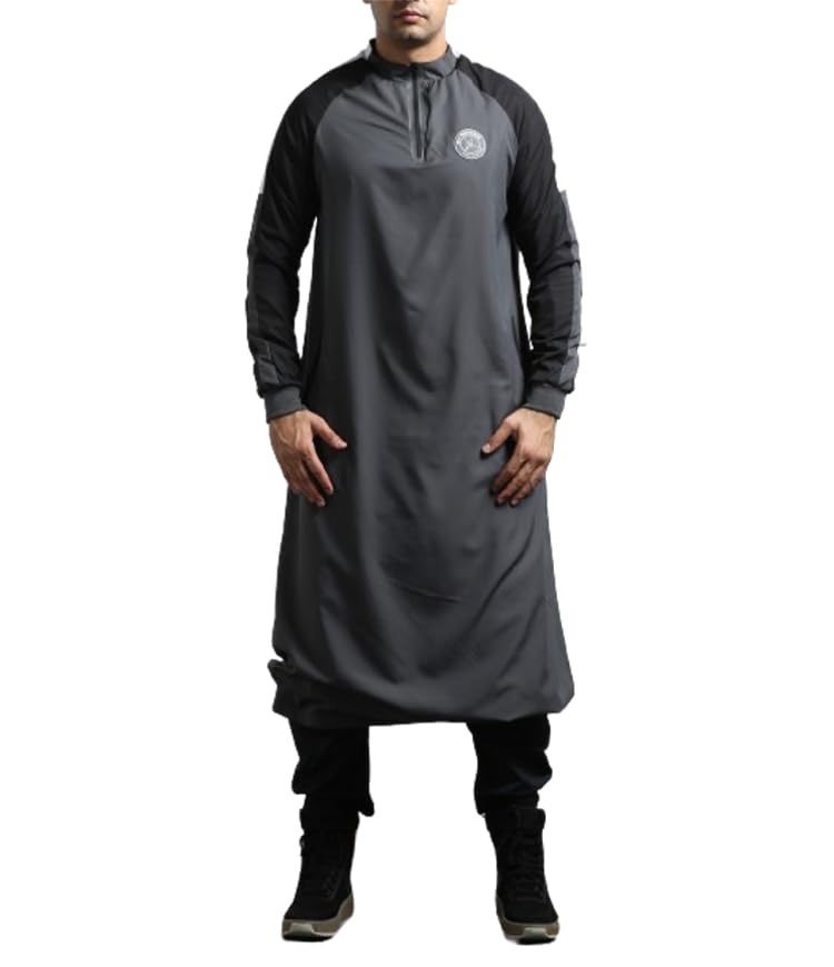 Raptor Islamic Sports Wear (Grey/Black) | Men | Sports Wear | Adult