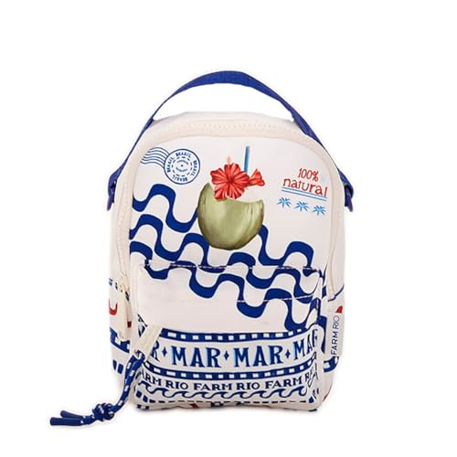 FARM - MINI MOCHILA FARM ETC BOROGODO ESTAMPA SELO PRAIANO