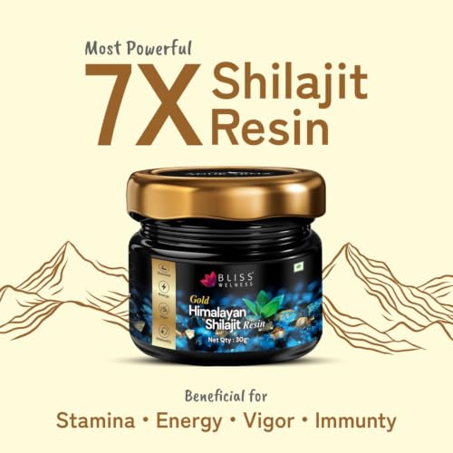 Bliss Welness Shilajit Gold Resin 30g (7x Formula) — Shilajit Supplements - image 2