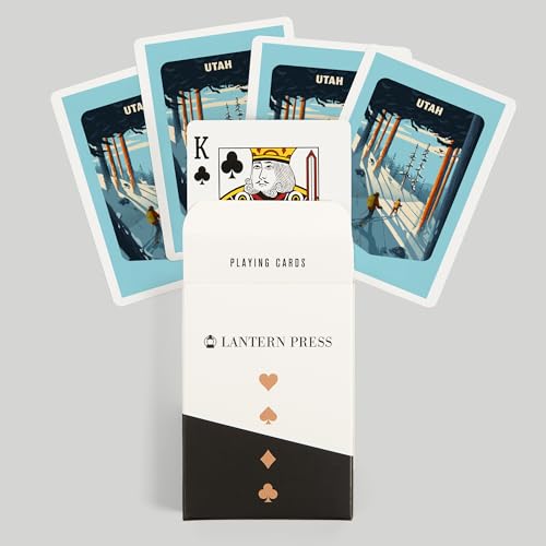 Lantern Press Utah, Baraja de 52 Cartas Póker miniatura 6