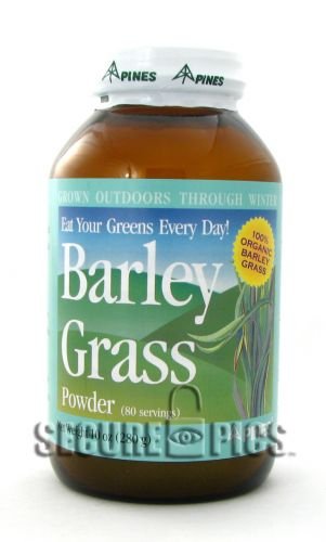 Pines International - Barley Grass Powder 100% Organic - 10 OZ