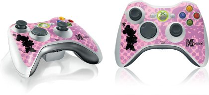 Skinit Minnie Pink Fashion Vinyl Skin for 1 Microsoft Xbox 360 Wireless Controller
