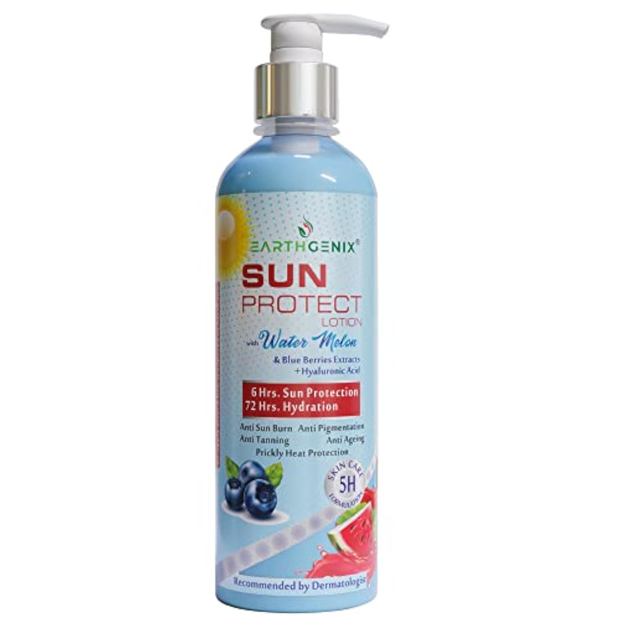 Sun Protect Lotion with Watermelon & Blueberries, 300ml