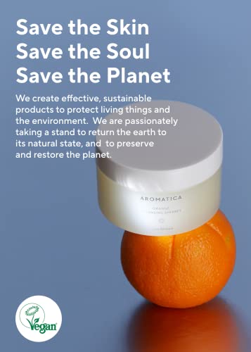 Aromatica Orange Cleansing Sherbet 150G - Makeup Removing Balm - Melts Away Stubborn Impurities #TOP7