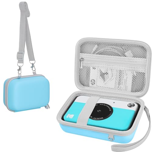 Funda rígida EVA para cámara Kodak Printomatic azul miniatura 1