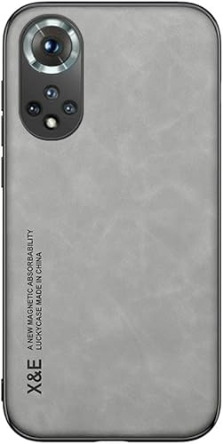 Miniatura 12 de Silklike - Funda para Huawei Nova 9/Honor 50 - Cubierta Parachoques Placa De Metal Incorporada Para Huawei Nova 9/Honor 50 - Negro Seda-Negro