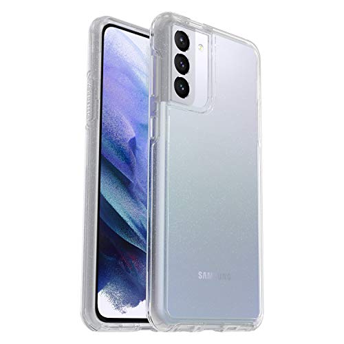 OtterBox Symmetry Clear Case for Samsung Galaxy S21+ 5G, Shockproof, Drop Proof, Protective Thin Case, 3X Tested to Military Standard, Antimicrobial Protection, Stardust - image 1