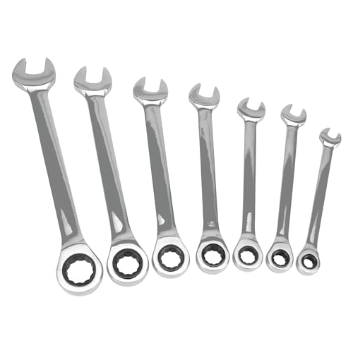 Performance Tool W1092 Metric Ratcheting Wrench Set, 7-Piece