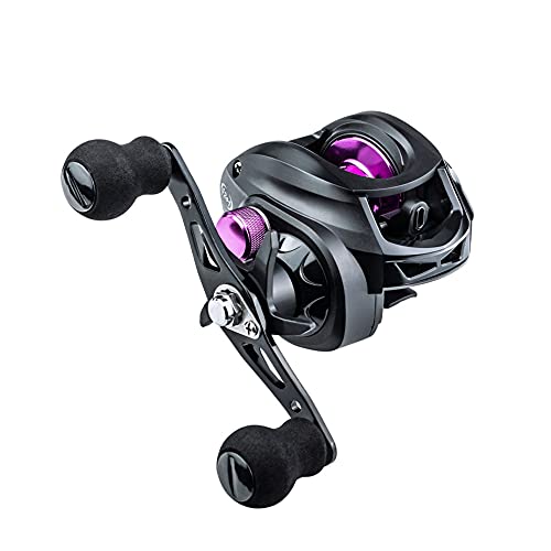 Fishing Reel, Baitcasting Reel, Magnet Braking System, 12+ 1 Shielded Ball Bearings, 17.6 Lb Max Drag, Available In 7.2:1 And 8.1:1 #TOP1
