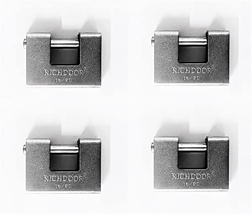 TEMPO DI SALDI 4 Lucchetti Rettangolari Antiscasso...