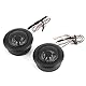 Qiilu 2Pcs Autolautsprecher Hochtöner 120W High-Power Universal Small o Music Player 2500~25000Hz W7l312