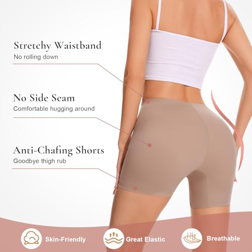 Womens Seamless Shaping Boyshorts Panties Tummy Control Shapewear Underwear Under Dress Shorts2