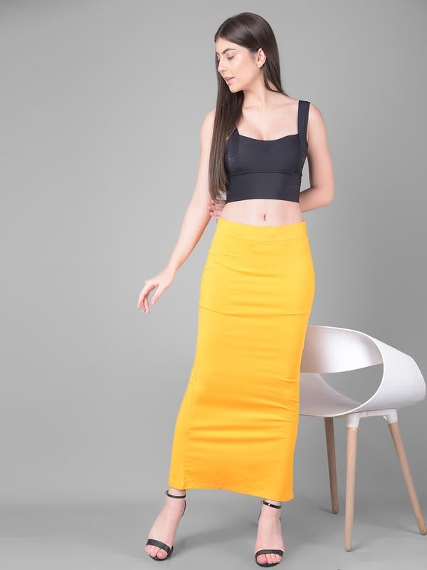 Image of Comfort Lady Women Cotton Blend Saree Shapewear /Saree Shapers Underskirt /Saree Petticoat