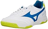 Fútbol americano Mizuno Morelia Sala Classic In, Zapatillas de Futsal Unisex Adulto, Blanco Mykonosblue, 39 EU