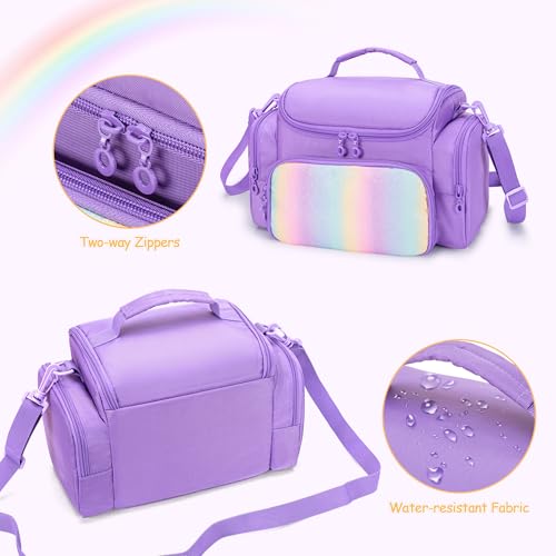 LoDrid Travel Case Compatible with Toniebox 2/1, Carrying Case for Audio Player Set including Shoulder Strap and Handle - Image 4