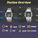 Imagen de Buithafu Nicoone Reloj Digital Casual para Hombre con Correa de Acero Inoxidable