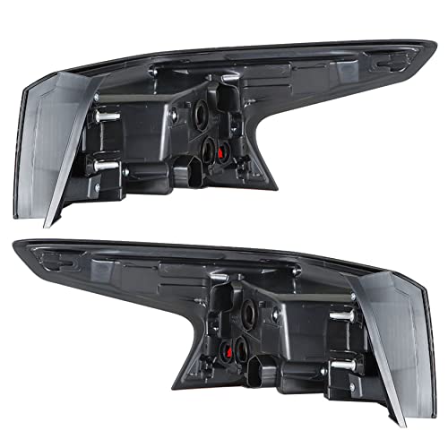 Wflnhb 1 Pair Left And Right Side Outer Tail Lights Assembly Replacement For Nissan Altima 2019 2020 Driver & Passenger Side Rear Brake Lamps 26550-6Ca1A 26555-6Ca1A #TOP2