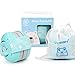 LYSIAN Aqua Baby Ear Muffs Noise Cancelling Headphone for Infants with Elastic Headband, Hearing Protection Kid Earmuffs for Sleep, Parade, Festival, Games,Travel, Fireworks