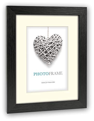 ZEP S.r.l. Regent 5 Marco de Madera, Negro, Für Bildformat 30 x 45 cm/40 x 60 cm