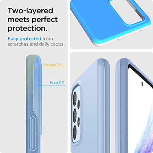 Spigen Thin Fit Case Compatible with Samsung Galaxy A53 5G - Cream Blue