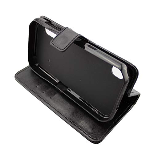 caseroxx Bookstyle-Case for Blackview BV9900 / Pro/E, Cover, faux leather, black, Card Slots & Magnetic Closure - Image 2