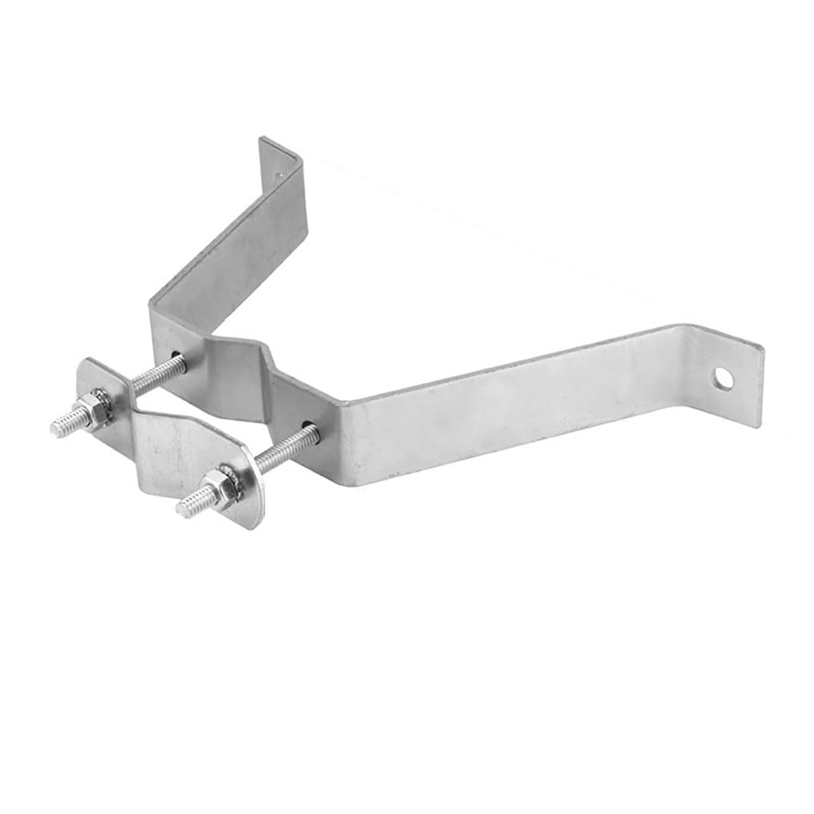 Lot de 2 supports muraux portables robustes et réglables en métal pour une installation sécurisée des antennes