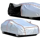 Waterproof Car Cover for Volkswagen Polo Vivo Sedan 2010-2017 Scratch Frost Resistant Rainproof Sun Protective Dustproof Shield