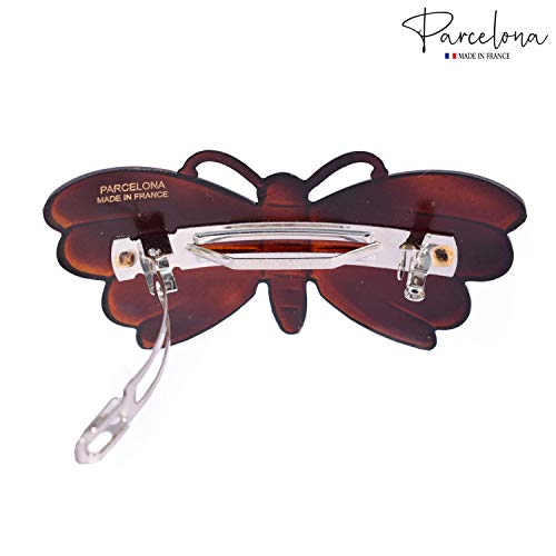 Pinzas para cabello estilo francés parcelona, set 2 piezas miniatura 3