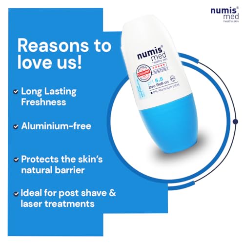 Image of NumisMed Numis Med Ph 5.5 Deo Roll-On - Lasting Freshness & Protection-50Ml, Female