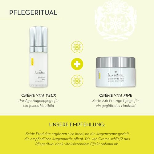 Jean d'Arcel prestige créme vita yeux 30 ml