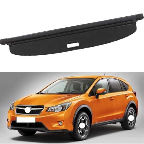 Cubierta retráctil de maletero trasero contra robos en Subaru XV 2012 3