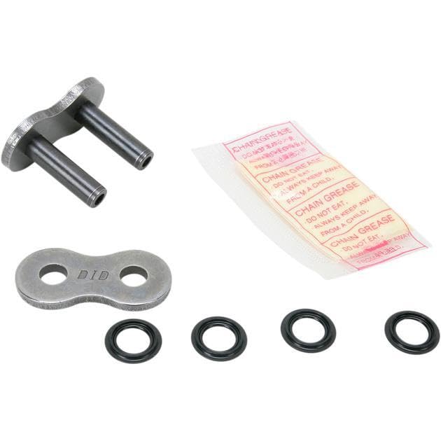 ATV&UTV Replace Parts & Accessories for D.I.D 525 ZVM-X Series X-Ring Chain ZJ Rivet-Type Master Link Silver Mod-BBM45-FV11388