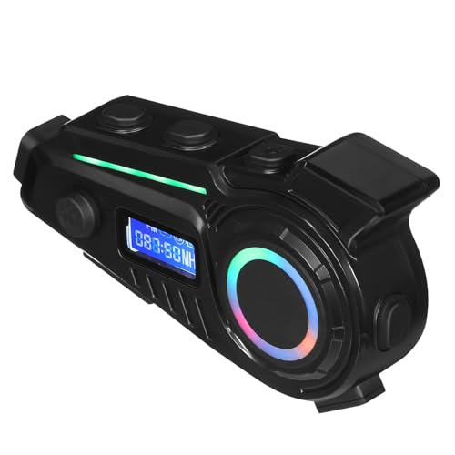 Casque moto sans fil étanche avec micro sensible et mémoire intégrée