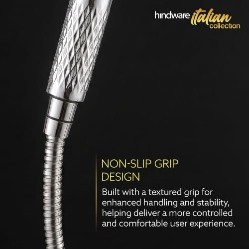 Image of Hindware ABS Health Faucet with 1.2m SS Flexible Hose | Durable ABS Body | Ergonomic Jet Spray with Smooth Trigger | Corrosion-Resistant Hose | for Personal Hygiene & Toilet Cleaning