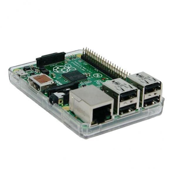 3xProtector Shell Cover Case Enclosure for Raspberry Pi 2B 3B 3B+ Clear-image-43