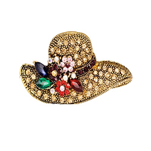 Broche de oro de aleación que evita dañar la ropa de mujer fina