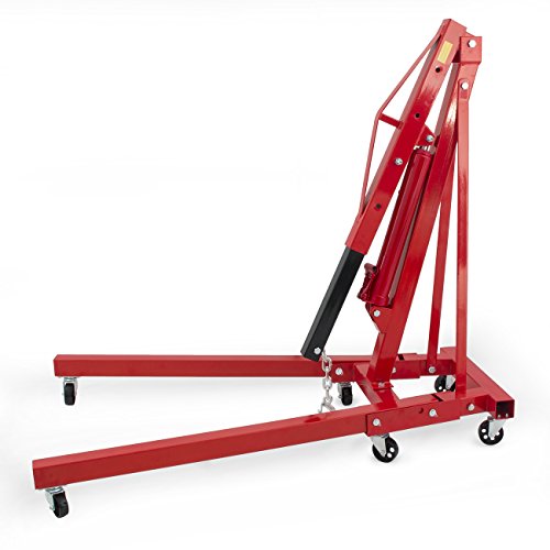 ARKSEN Foldable Heavy Duty Hydraulic Cherry Picker Engine Lift Hoist