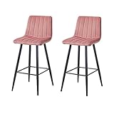 tapiz terciopelo segunda mano Taburetes de bar de desayuno: hechos de tela de terciopelo suave que garantiza una suavidad, esta silla de cocina de desayuno es cómoda y no estimula la piel. Suaviza la superficie de la tela, entonces puedes restaurar el aspecto original.