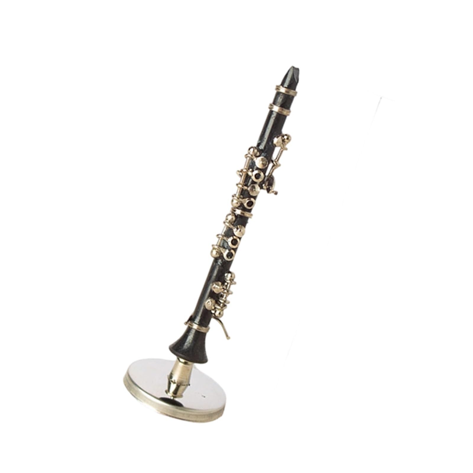 ZXFJYUIP Miniature Clarinet Ornaments Decorative Instruments(13.5CM)