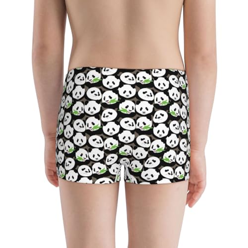Boys' Cotton Boxer Brief Soft Underwear-Panda Bear3