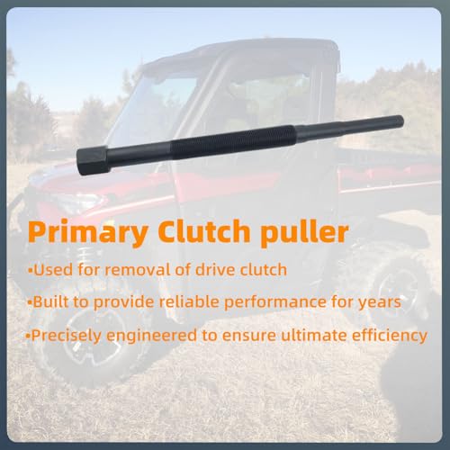 Image of PU-52422 Primary Clutch Puller Tool, Replacement for Polaris 1000 Ranger /RZR Pro /XP /RZR /Turbo 2018-2024, Steel Black