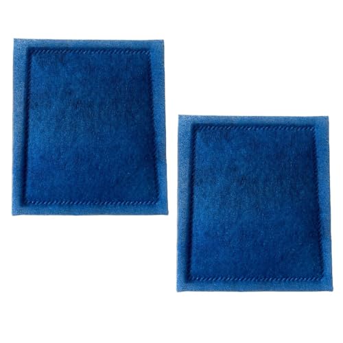 淡水と海水の水槽用水族館フィルターパッド 2 個セット綿カートリッジ水族館フィルターカートリッジ