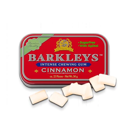 Barkleys Sugar Free Chewing Gum With Cinnamon Gum 1 X 30 G