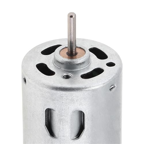 Motor RS360 de 12 V CC micromotor de 12000 RPM y escobillas de carbón de alta velocidad 6